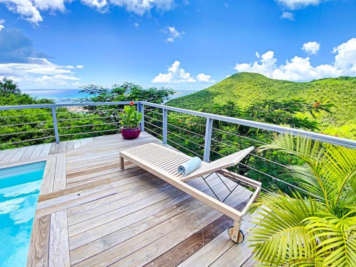 Aquamarine, Private Room In Villa Casa Blue Pool Sea View Koolbaai 외부 사진