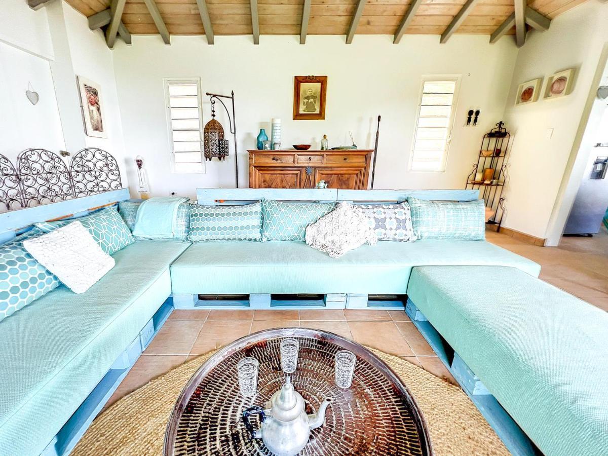 Aquamarine, Private Room In Villa Casa Blue Pool Sea View Koolbaai 외부 사진